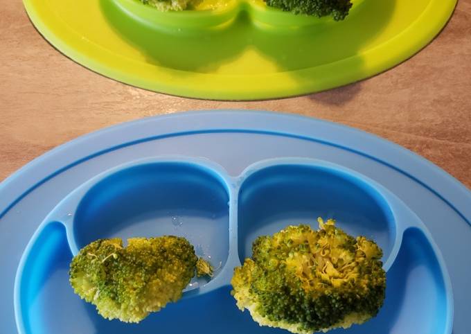 BLW Steamed Broccoli