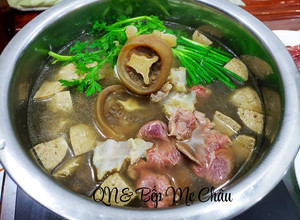 Hình của món Lẩu Bò.