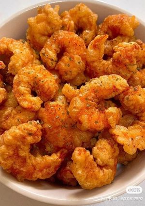 Hình của món Tôm chiên bột.
