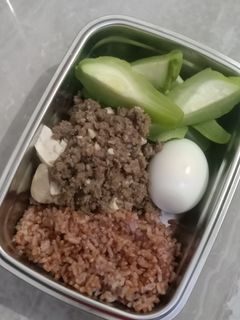 Foto resep Bekal makan siang - tumis daging giling