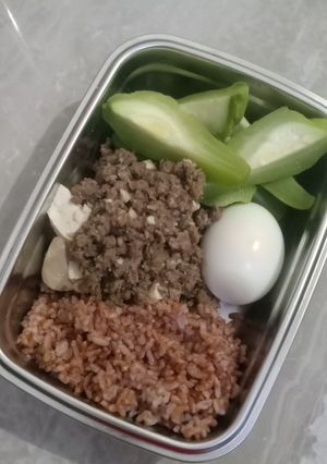Foto resep Bekal makan siang - tumis daging giling