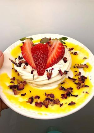 Pavlova torta 🍰 recept fotója