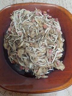 Una foto de Gulas con setas y jamón en Thermomix