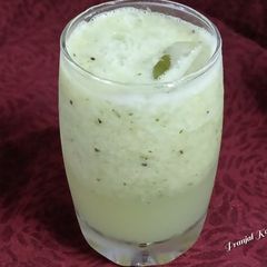 A picture of 4 min Kiwi & Lychee Mint Juice.