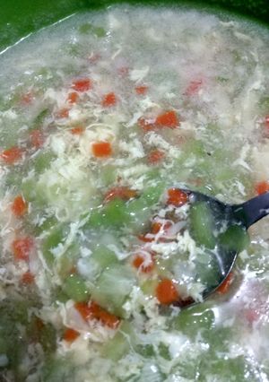 Foto resep Sup Oyong Kaya Manfaat