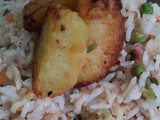 সব্জী দিয়ে ভাত ভাজা (bhat bhaja recipe in bengali)