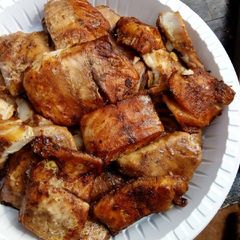 A picture of Grilled Fish/ Nile Perch/ Mbuta.