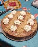 Cheese cake alla nutella fatta con il simile bimby
