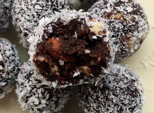Una foto de Trufas fit (Veganas)