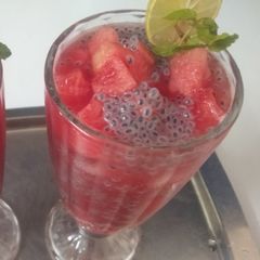 A picture of Sugar-free Watermelon🍉 Shikanji.