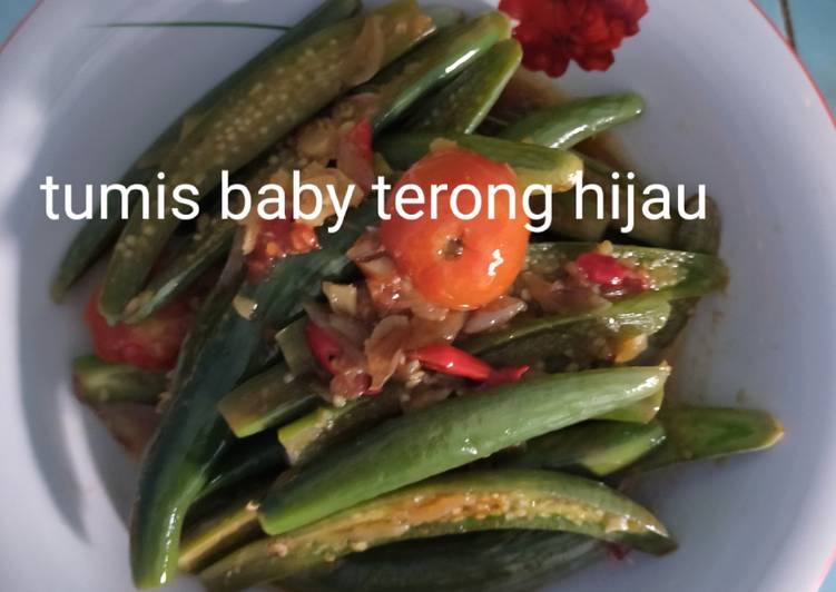 Tumis Baby Terong Hijau (Resep Praktis)