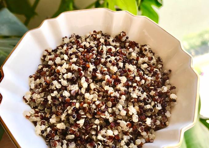 Cách Làm Món Cách nấu quinoa - hạt diêm mạch dễ nhất của Dibee - Cookpad