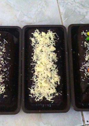 Foto resep Eggless Coklat Yummy Tanpa Telur Tanpa Mixer 