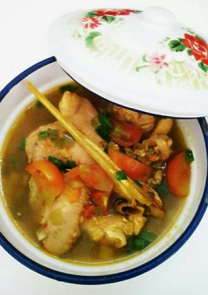 Foto resep Ayam Kuah Asam Kuning