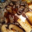 Easy Sukiyaki-Style Meat and Tofu