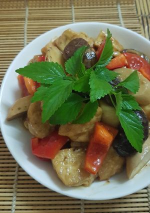 Hình của món Đậu lúc lắc.