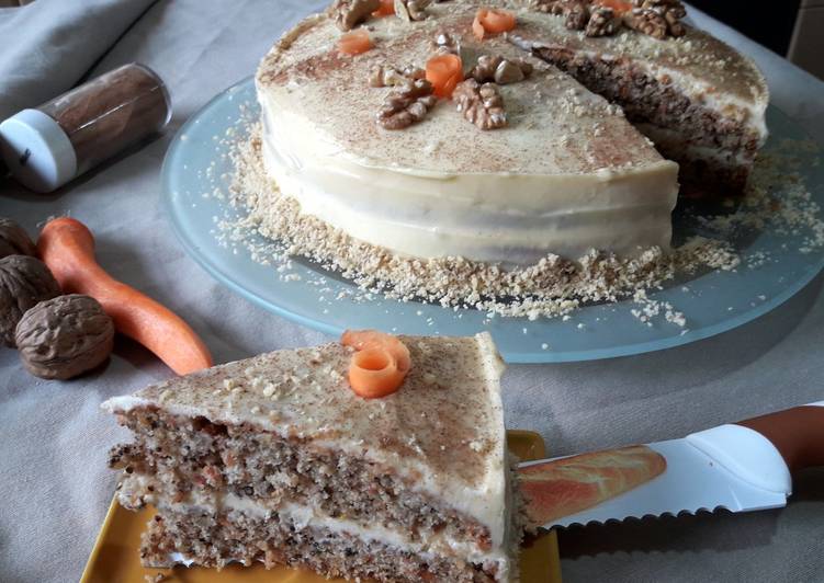 Tarta de zanahoria
