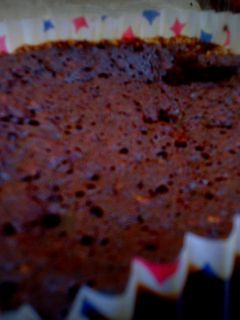 Una foto de Magdalenas de chocolate y naranja.