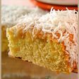 Torta de coco, naranja y miel.