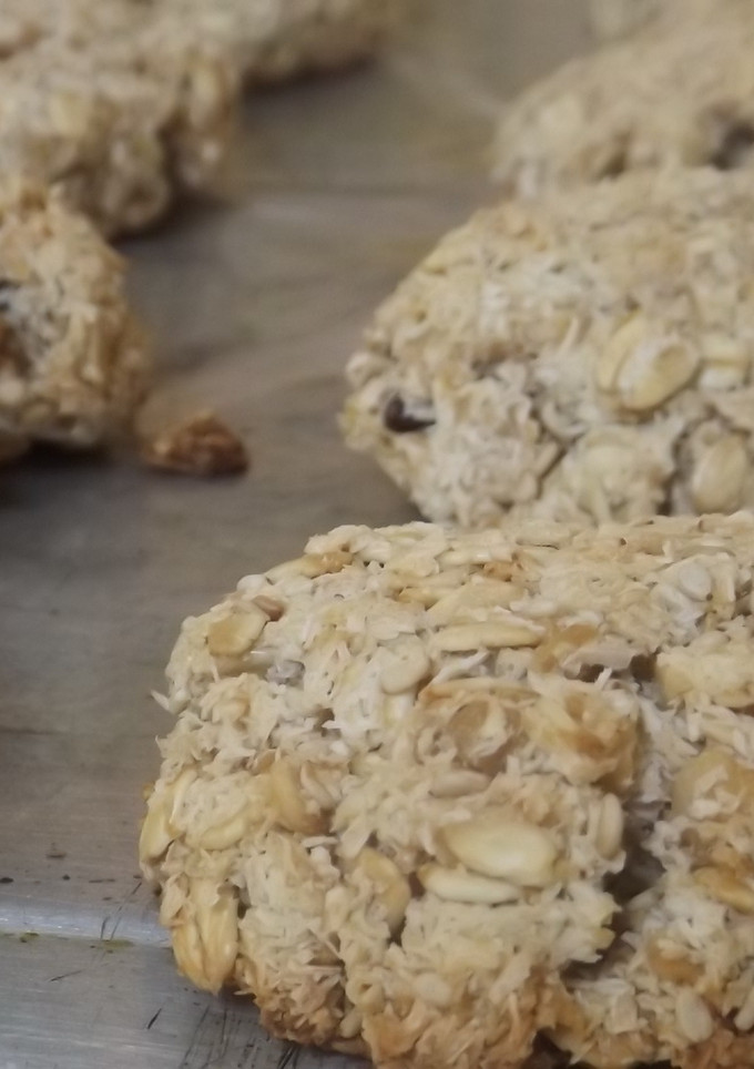 Una foto de Galletitas de granola y fruta