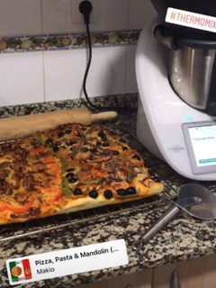 Una foto de Pizza casera al gusto
