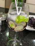 Sakerinha de uva com manjericão