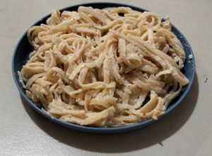Una foto de Fettuccini Alfredo