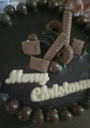 Foto resep Brownis Toping ganache coklat