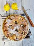 Crostata ricotta pere e cioccolato