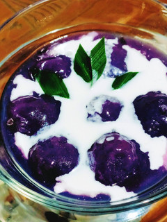 Foto resep Bubur Candil/Biji Salak Ubi Ungu