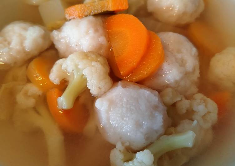 Proses mengolah Sup Bakso Ikan, Anti Gagal