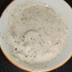 A picture of White Mushroom Sauce 🍄.