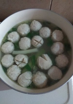 Foto resep Kuah bakso simple