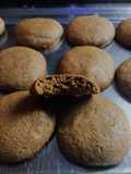 Galletitas de cappuccino integrales sin manteca