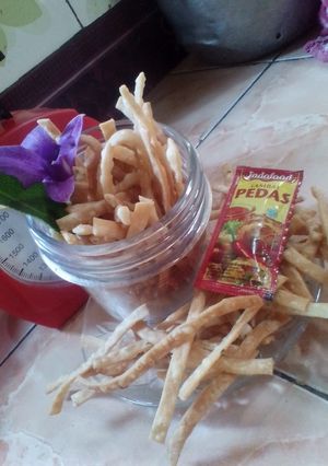 Foto resep Stik bawang krees tanpa telur.