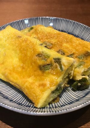 長豆煎蛋 的食譜成品照片