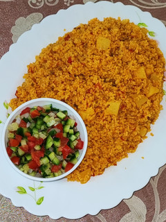 عکسی از دستور استانبولی با برنج نیم دانه (مقرون به صرفه)🥰