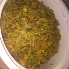 A picture of Mincemeat fried rice.