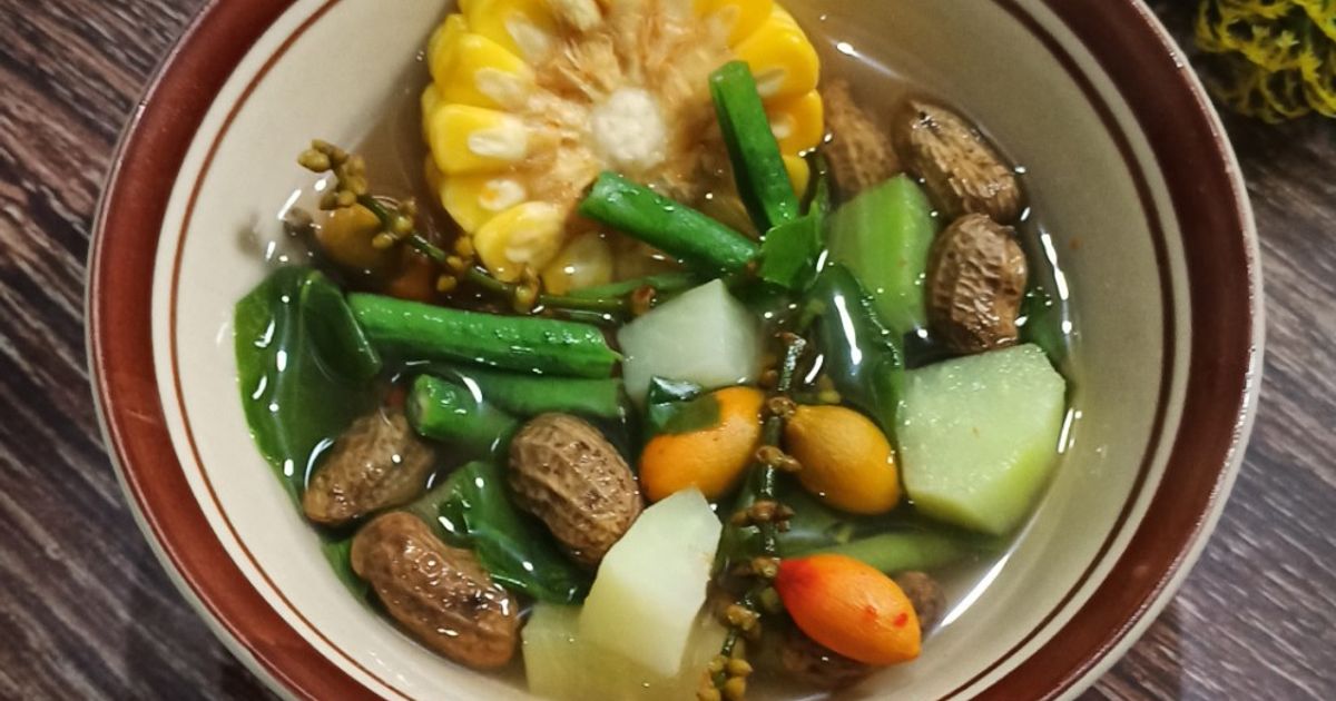 Sayur asem kacang