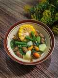 Sayur asem kacang