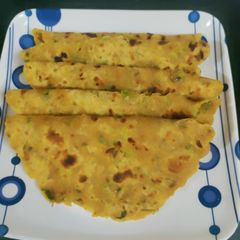 A picture of Pumpkin paratha.