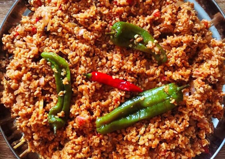برغل بالبندورة
