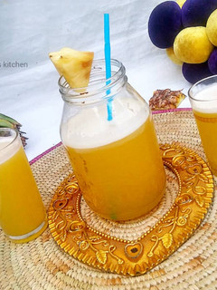 A picture of Pineapple ginger punch.