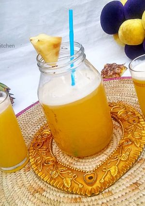 A picture of Pineapple ginger punch.