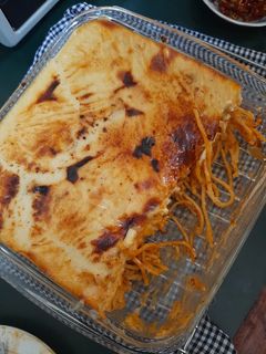 Foto resep Spaghetti Brulee Simple