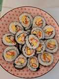 Kimbap simple bahan seadanya