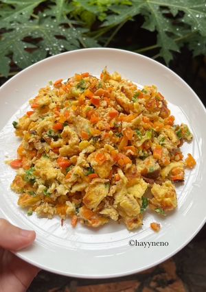 Foto resep Telur Orak Arik Keju