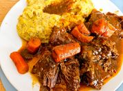 A picture of beef bouillon cube