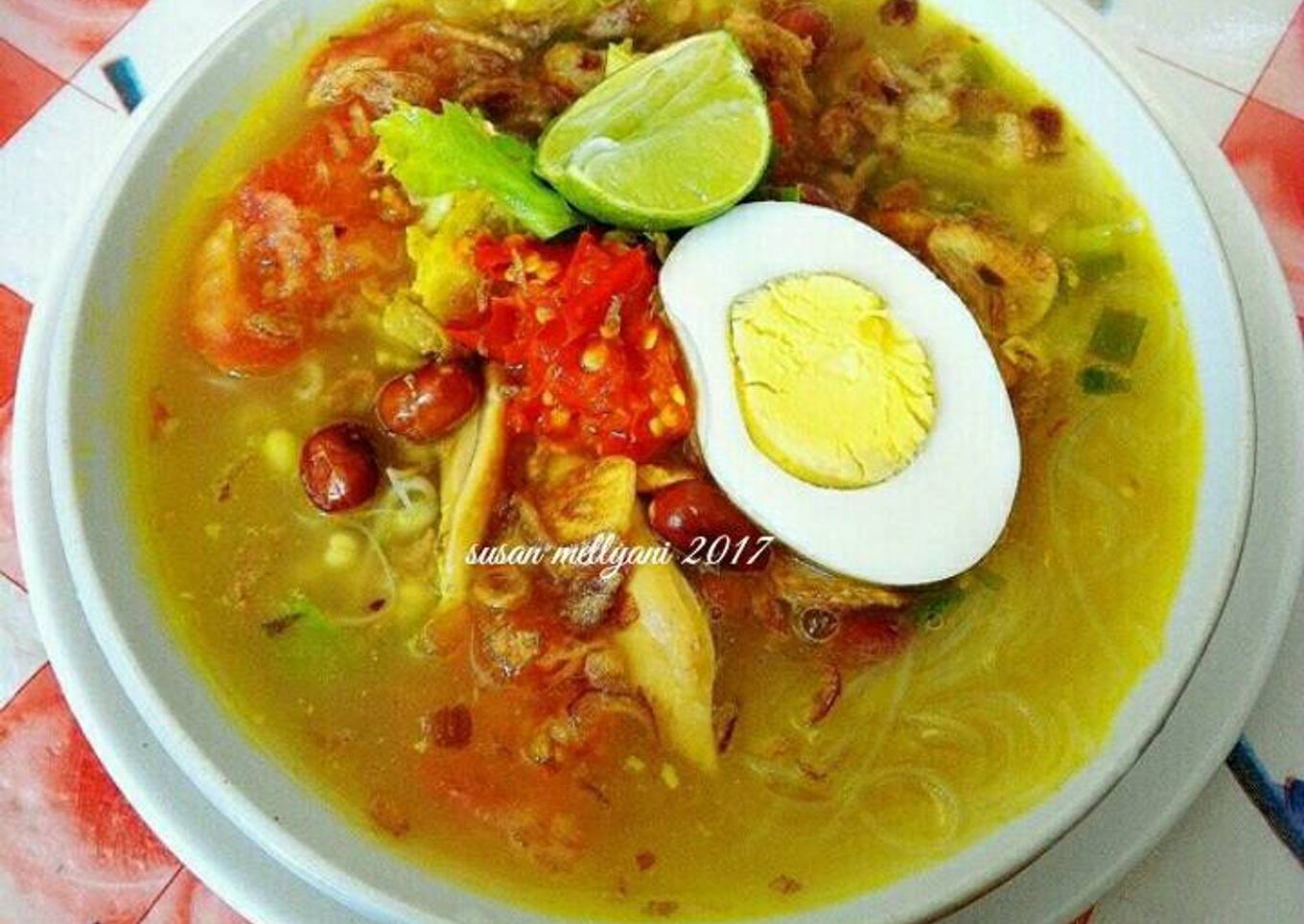 Resep Soto ayam yang Lezat Sekali