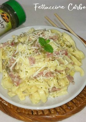 Foto resep Fettuccine Carbonara